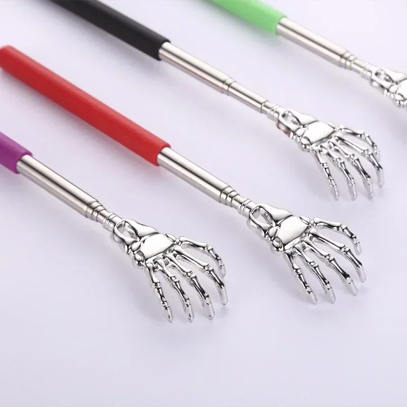 Scratching Scratching Scratcher Handicrafts Ghost Hand Stainless Steel Telescopic Scratching Massager Stainless Steel Extendable