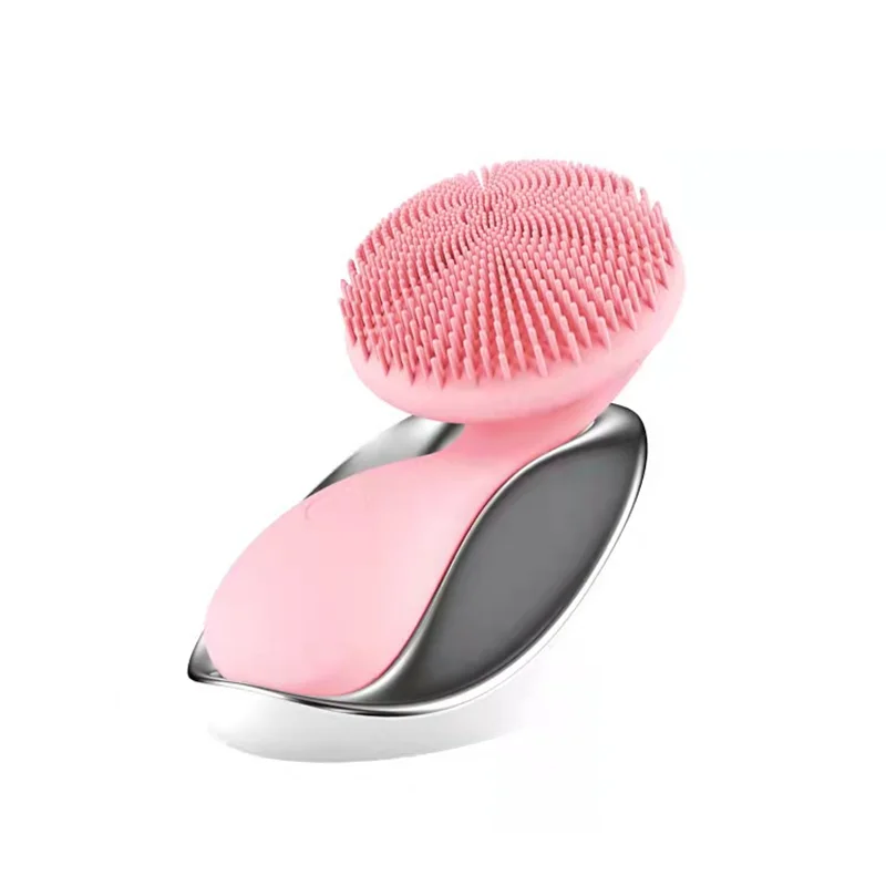 Face Deep Cleaning Portable Skin Care Face Massage Electric Silicone Facial Cleansing Brush