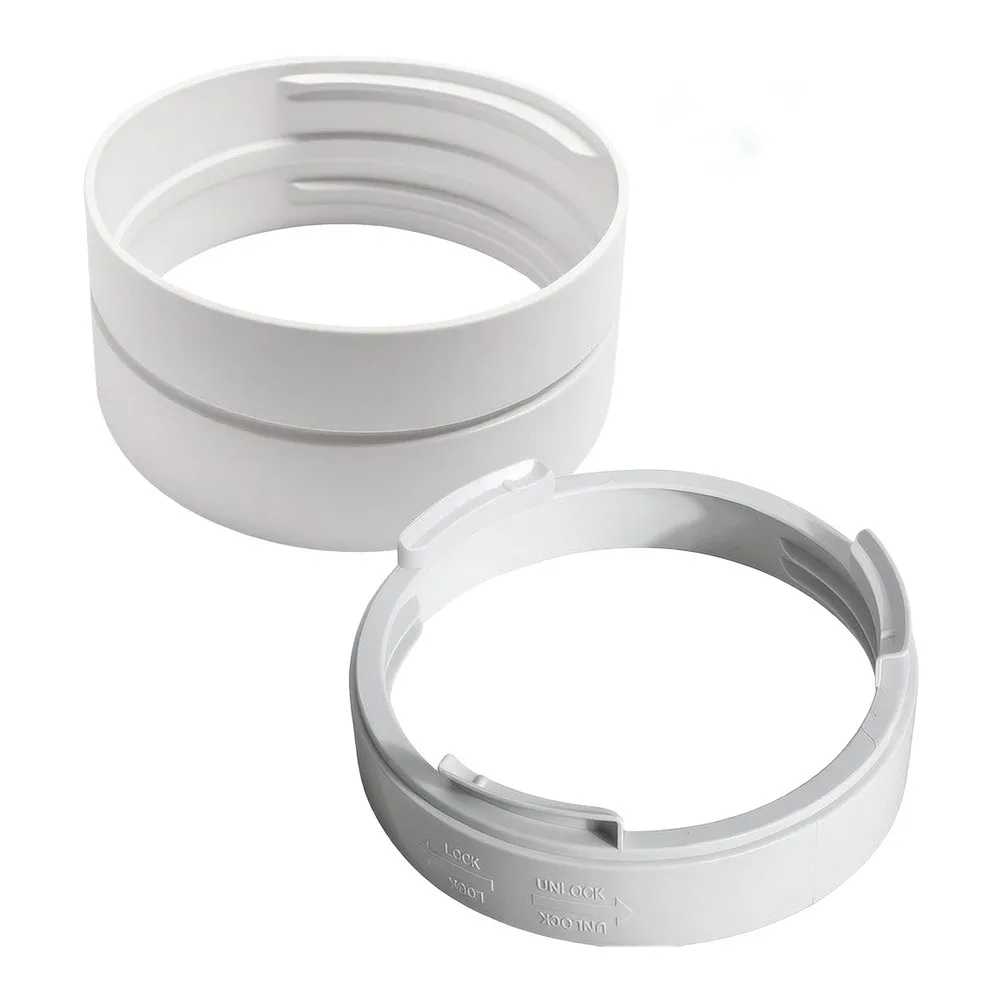 Newest 5.9-inch Portable Air Conditioner Hose Connector Set With Extension Tube For Exhaust Hose AC Unit Replacement Parts