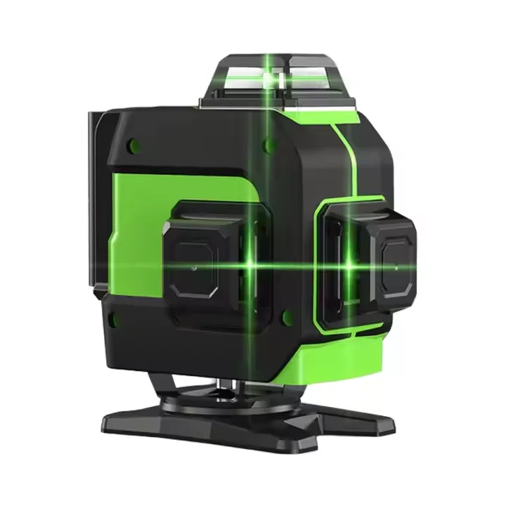 16 Lines 4D Green Laser Level Self Leveling Rotary Nivel Tool for Industrial DIY Measuring and Construction Project Work