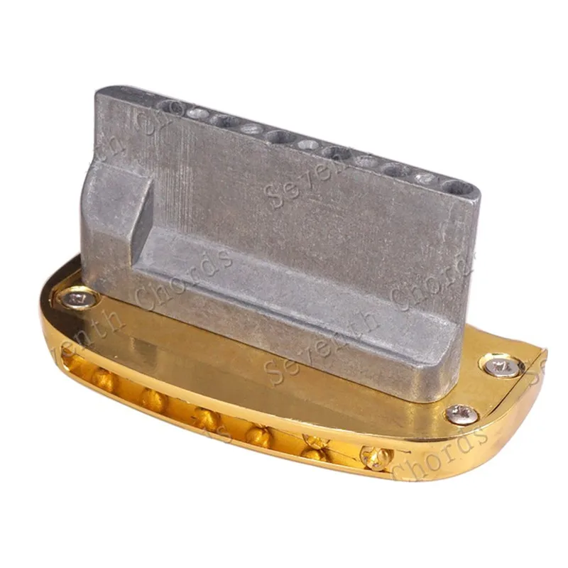 Für E-Gitarren-Zubehörteile Chorme Black Gold Wählen Sie ein Set 6-saitiges Tremolo-Brückensystem – Detail 5