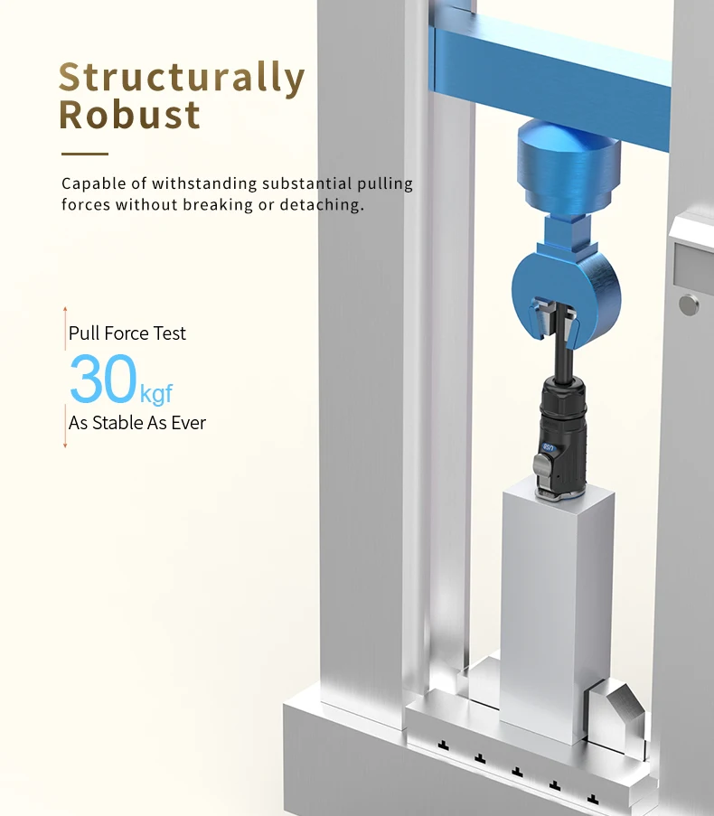 IP68 Wasserdichter LP24 USB3.0 Stecker-Buchse-Verbinder M24 Flanschanschluss Schnell-Lade- und Datensynchronisationsadapter mit 0,6m Kabel – Detail 6