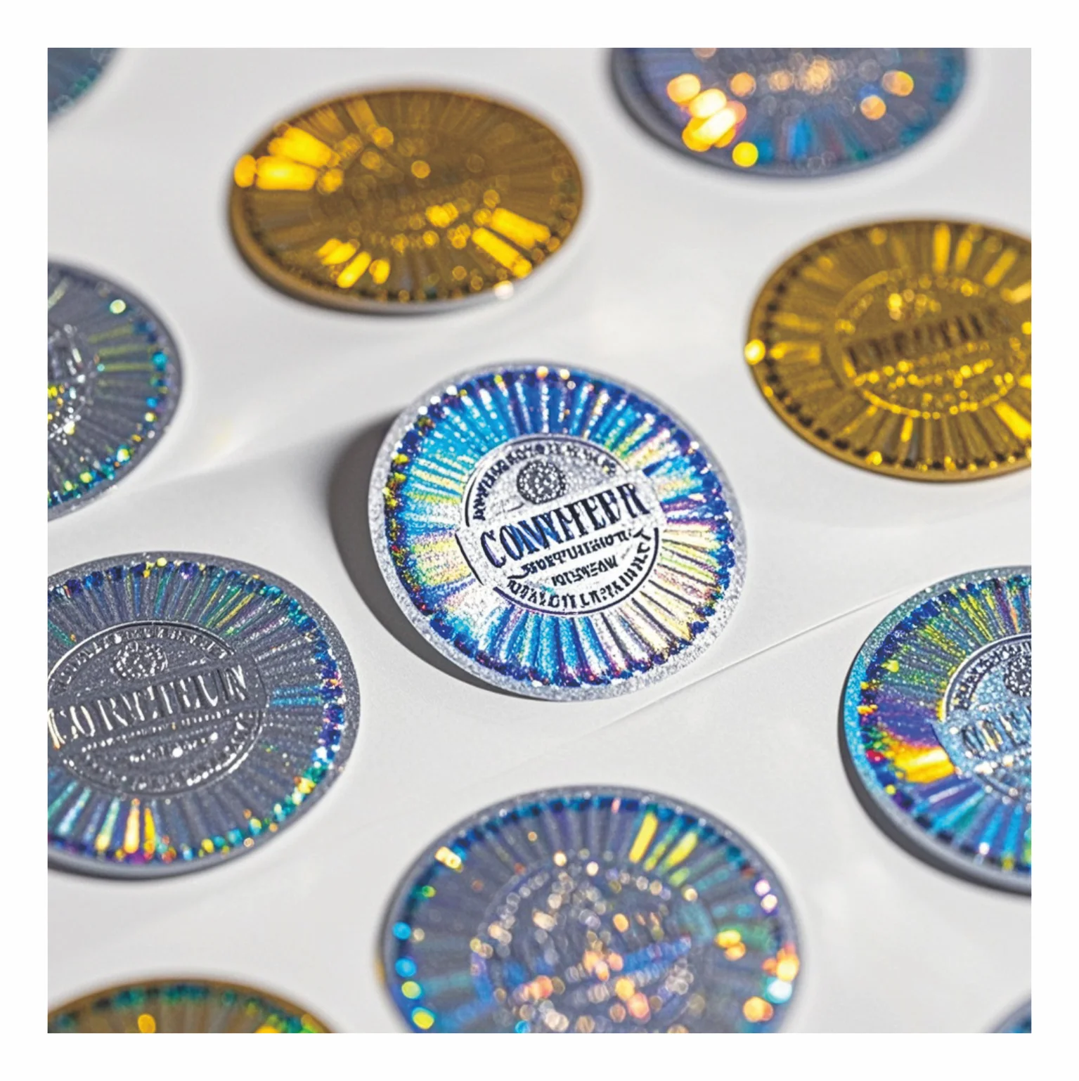 Brand New Hologram Sticker With Own Brand Logo Cute Sticker Set For Wholesales