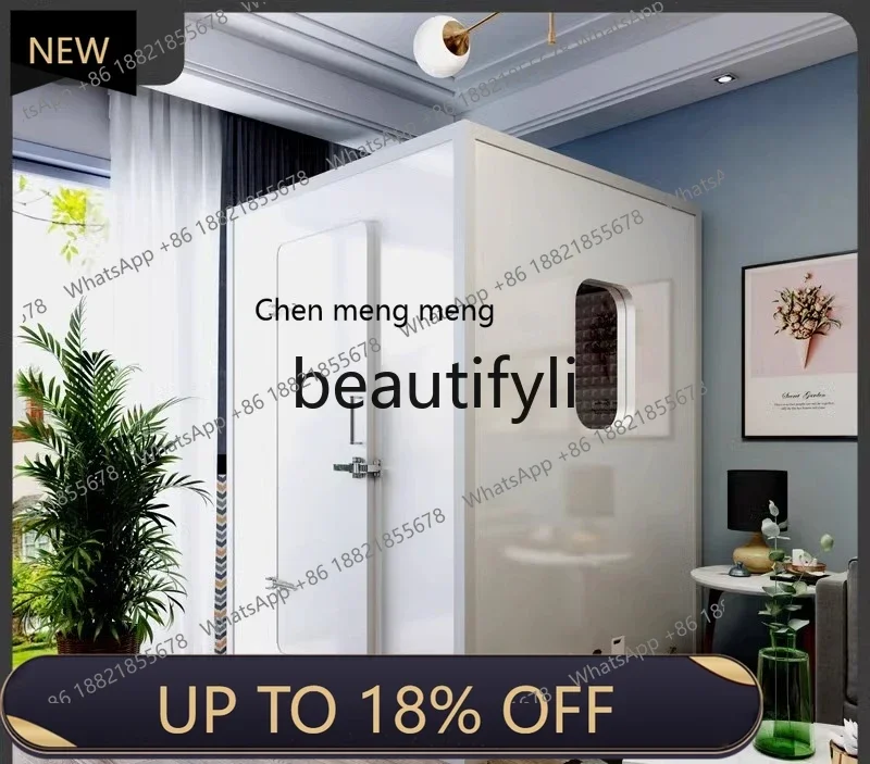 

Z189 Home recording studio mobile soundproof room family ktv sleeping compartment piano set drum soundproof room Y