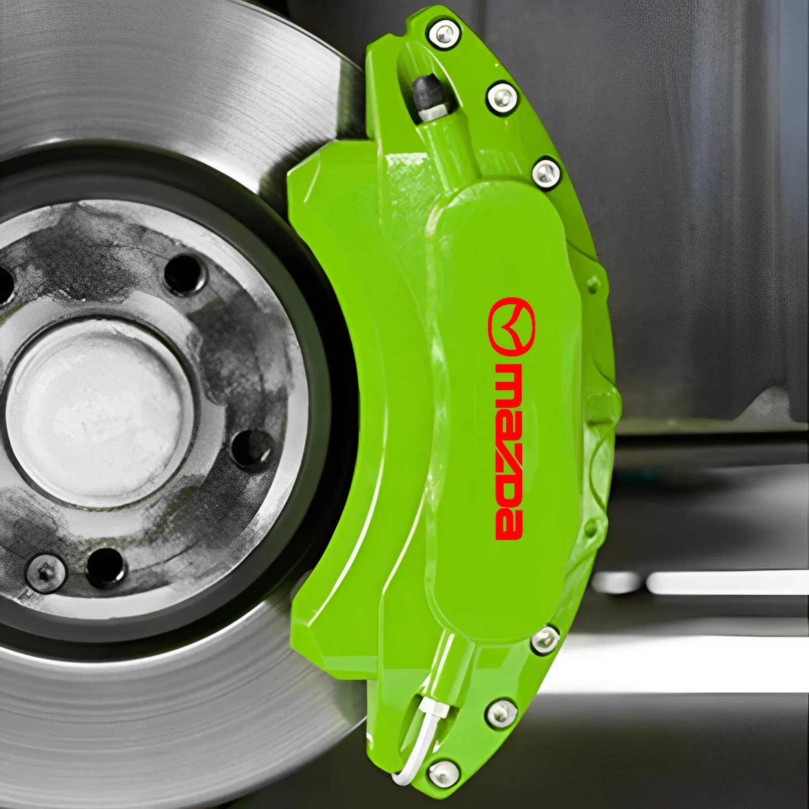 

6PCS/SET Car Wheel Caliper Refitted Sticker for Mazda 3 6 RX8 RX7 MX3 Axela Atenza MX5 CX9 CX5 CX7 323 626 Tire Brake Decoration