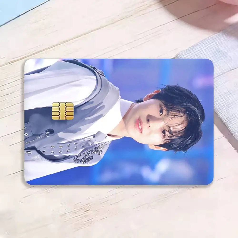 Singer Band NCT Wish 4pcs 1Set Card Stickers Small Waterproof Chip 4PCS Card Sticker Anti-Scratch