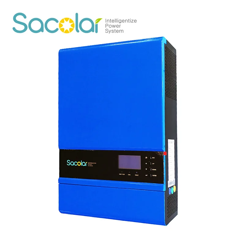 sacolar 12V or 24V  48V off grid solar power DC-AC inverter with MPPT charger