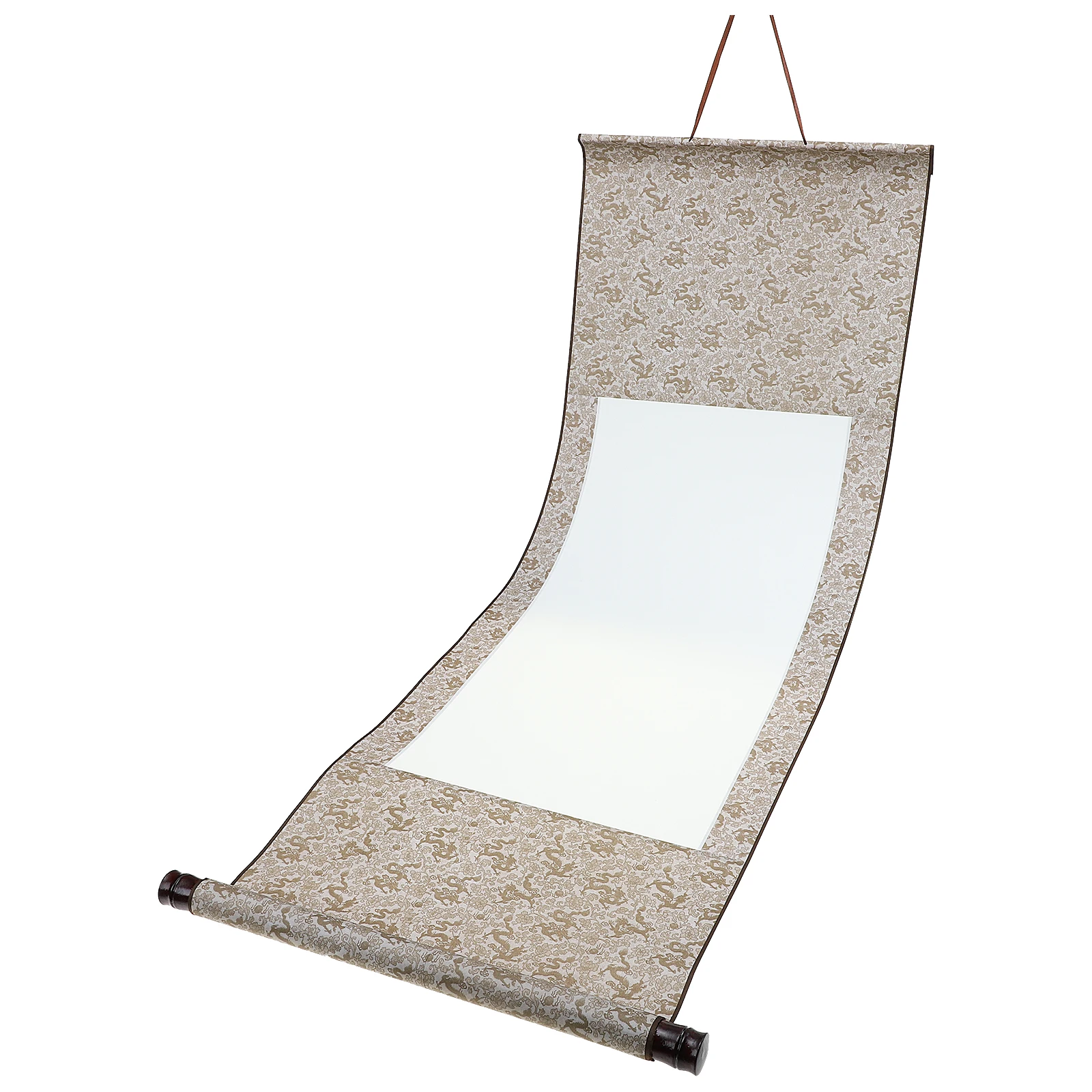 

Premium Blank Calligraphy Scroll Chinese Art Wall Reel Painting Hanging Rice Paper Lightweight Portable Storage for Beginners