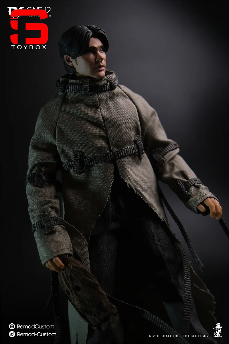 Remad Custom RM003 Figurka Strach na Wróble w Skali 1/12, Figurka Żołnierza Męskiego 6'' Model Pełny Zestaw Kolekcjonerski Zabawka