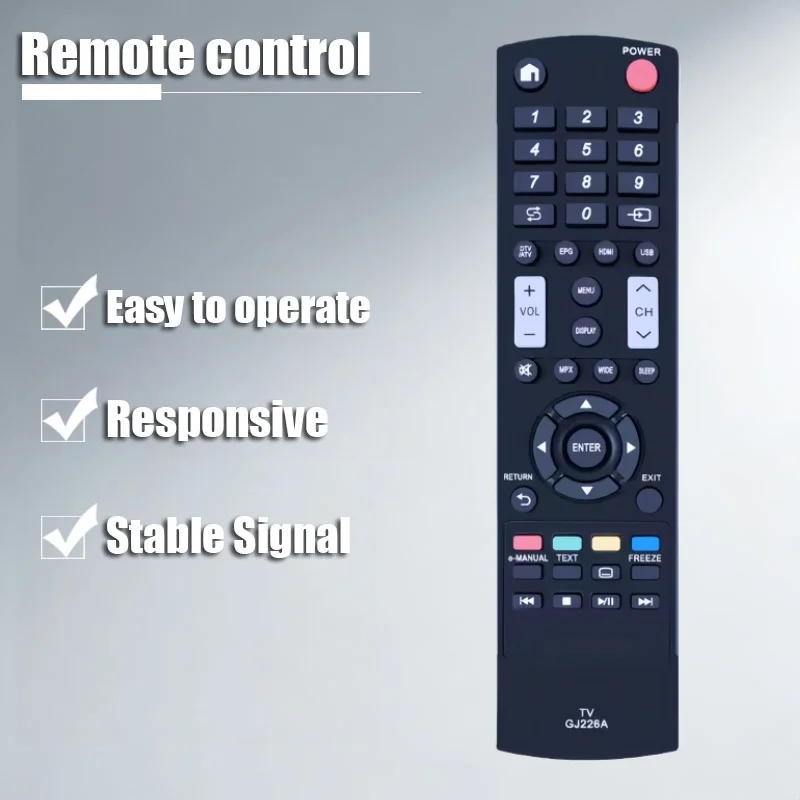 

Suitable for Sharp GJ226A Original Smart LCD LED TV Remote Control, Brand New Genuine Replacement