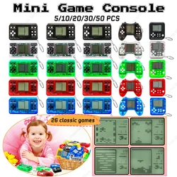 5-50Pcs Video Game Party Favor For Mini Game Console Keychain Birthday School Easter Fortnite Party Favor Gamepad Key Chain
