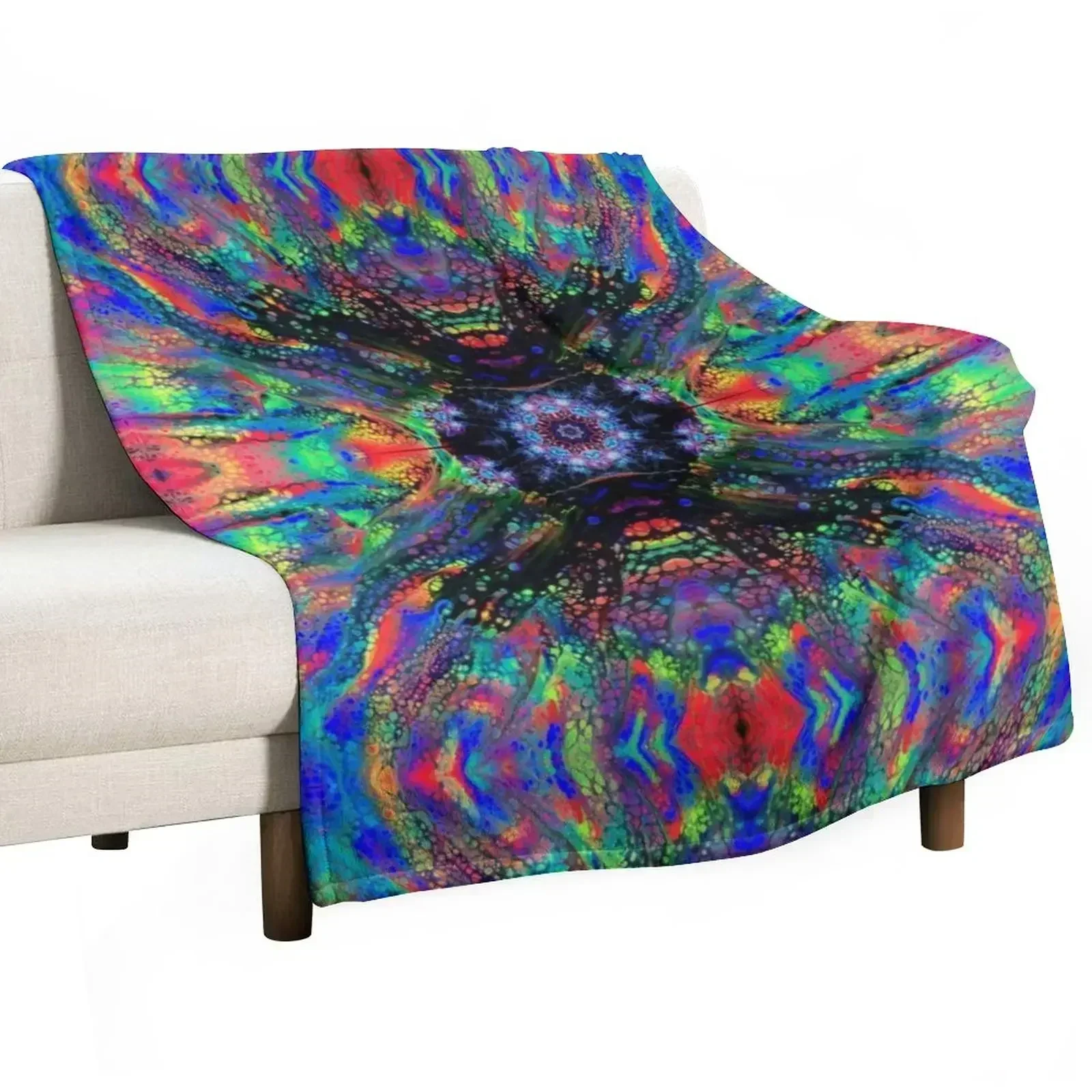 The Eye in the Depths Throw Blanket Luxury St Hairy Thermal Weighted Sofa wednesday Blankets