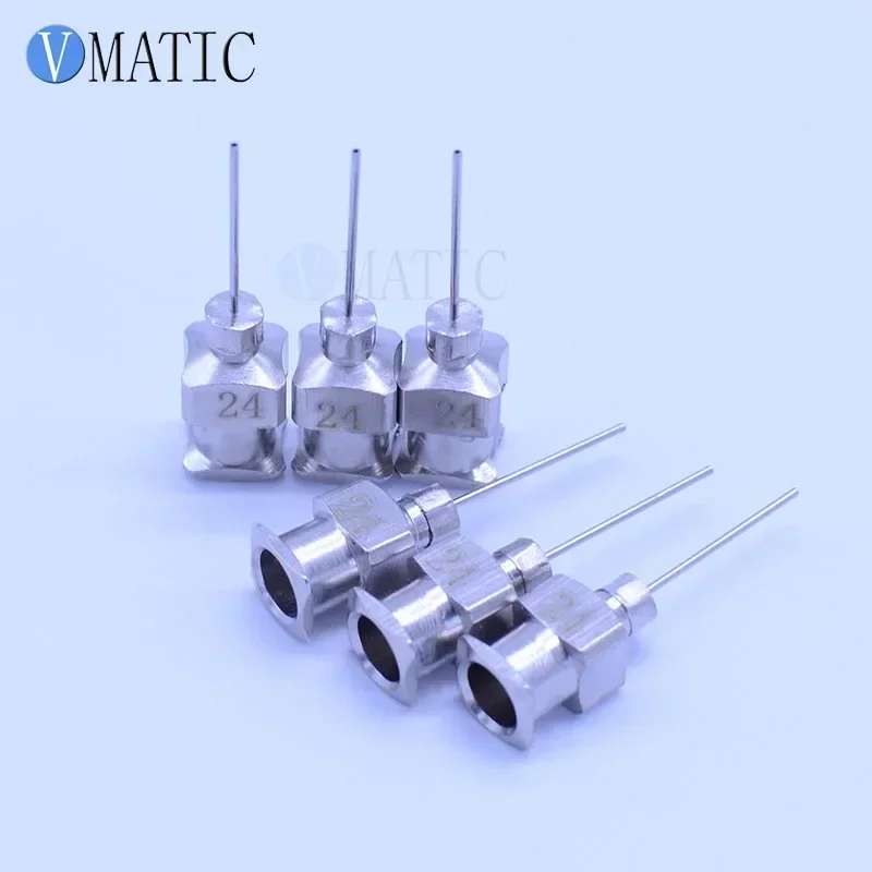 Free Shipping 12pcs 0.5 inch Tip Length 24G Stainless Steel Needles