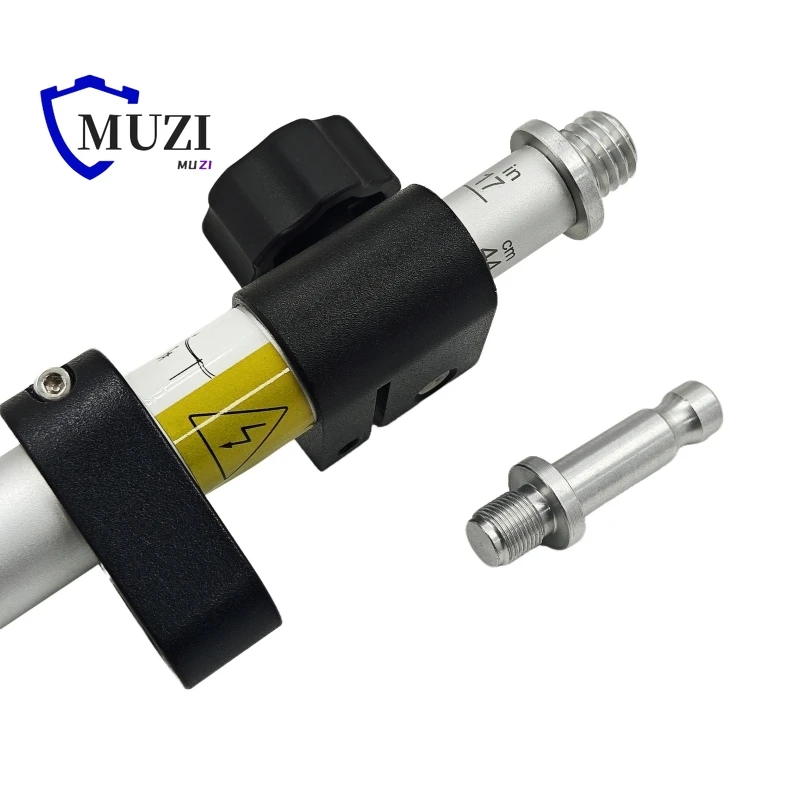 5/8X11 Benang 44Cm- 60Cm Batang Survei Tiang Prisma Mini Teleskopik untuk Leica untuk Instrumen Survei Prisma Total Station Topcon