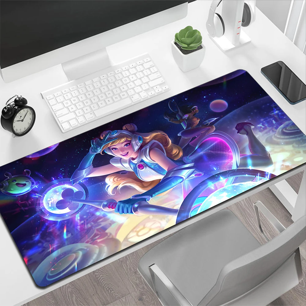 Tapis de souris de jeu, accessoire de bureau, pour ordinateur Gamer, taille XXL