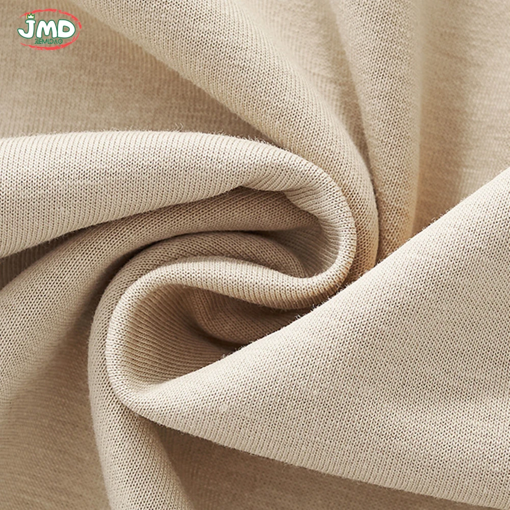 JMD New 2026 Spring Men 230gsm Basic T Shirt Unisex Summer Cool Feeling Elastic T-Shirts Brand Tees QH0019