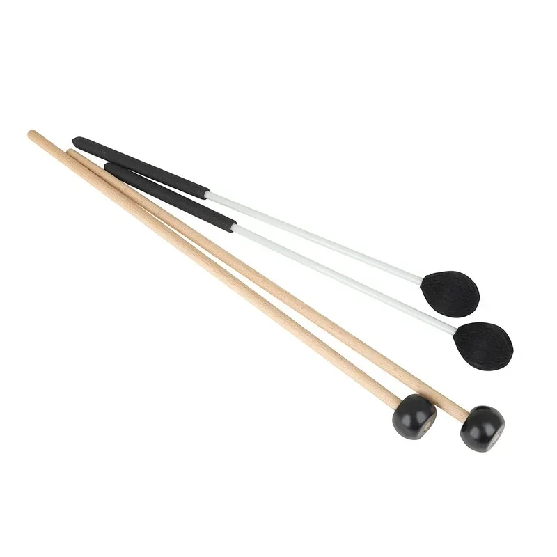 2 pasang Marimba stik drum musik kecil stik drum gambang palu