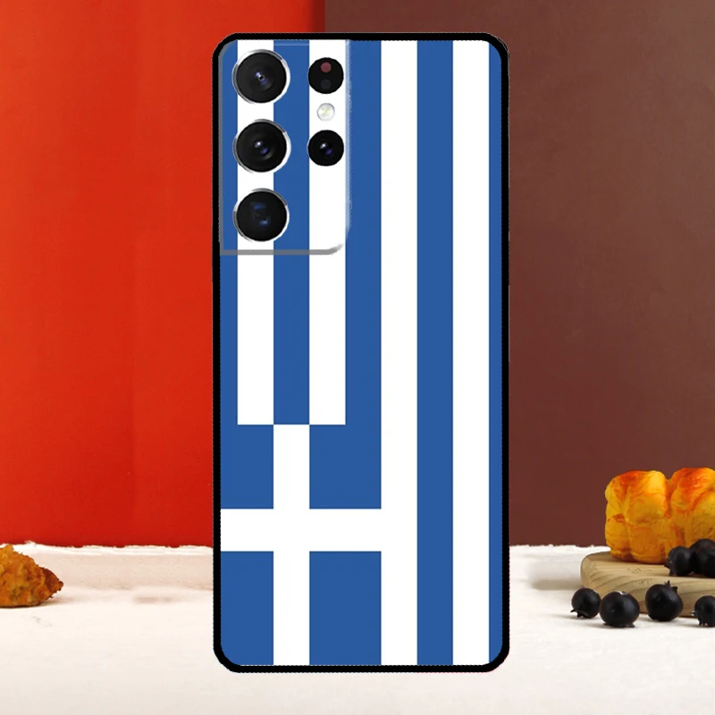 اليونان اليونانية العلم غطاء لسامسونج غالاكسي S25 S24 S22 S23 الترا S9 S10 زائد S20 S21 FE S24 FE جراب هاتف #4
