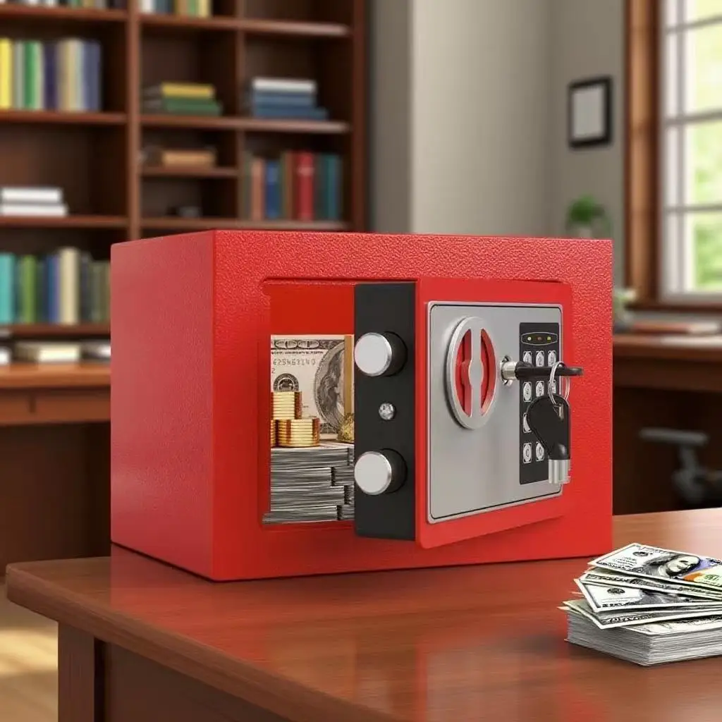 Scatola porta password, barattolo di denaro privato, slot per monete, nuovo regalo di compleanno creativo