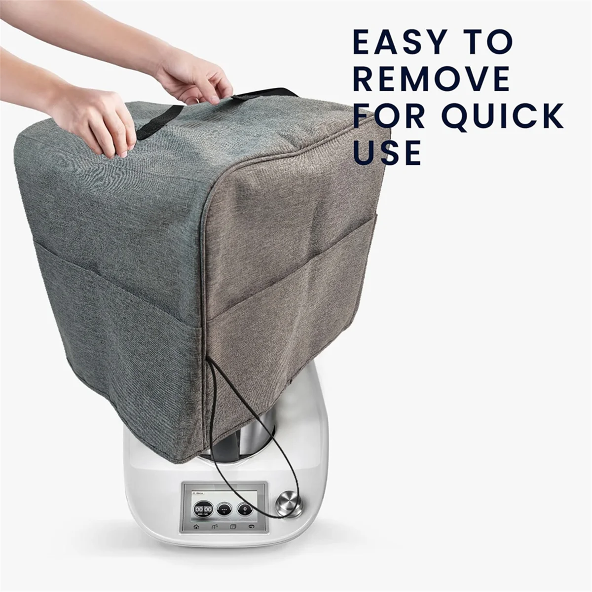 Пылезащитный чехол для кухонной машины Thermomix TM5/TM6/TM31, ткань Оксфорд, водонепроницаемый пылезащитный чехол для миксера, деталиN02R