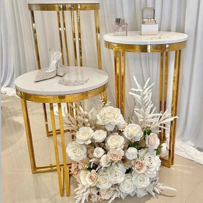 3pcs/set  Cake table  Display Stand Stage Background Decoration Pillar