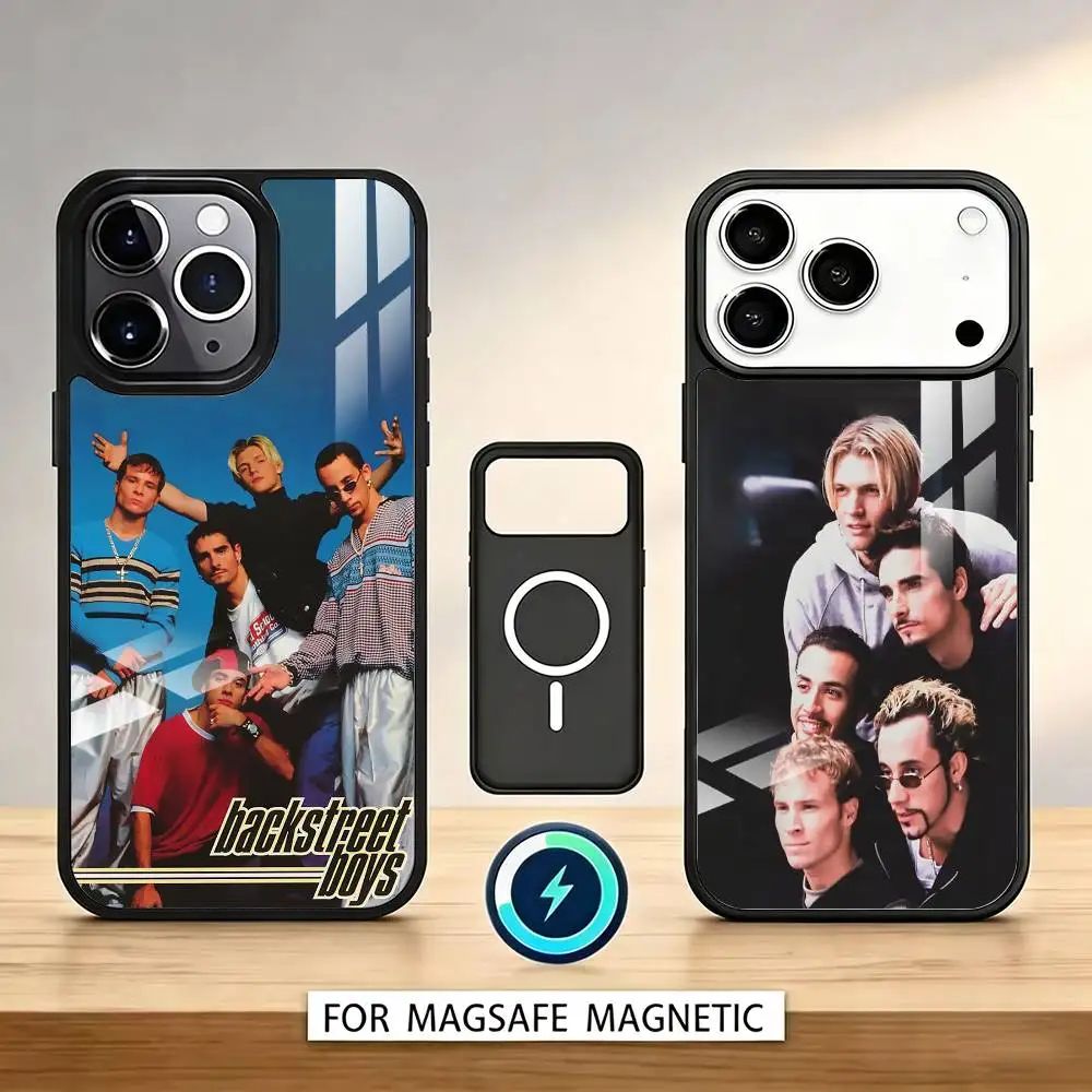 90s Backstreet B-S-B Boys band Phone Case For iPhone17,16,15,14,13,12,11 Plus,Pro Max Magnetic For Magsafe Wireless Charging