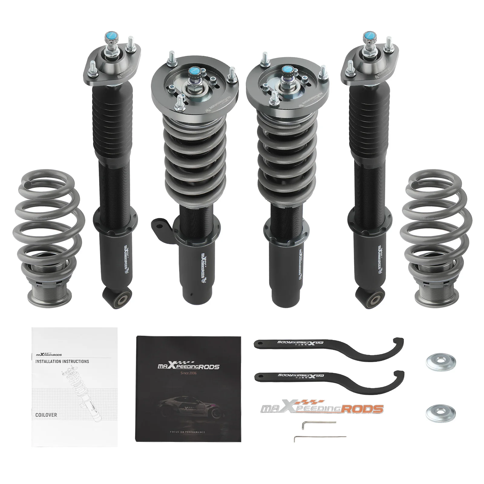 

maXpeedingrods Racing Suspension Coilover Shock Absorber For BMW 3 E46 318i 330i 325i 328i 318d 320d 320i 325i 330d