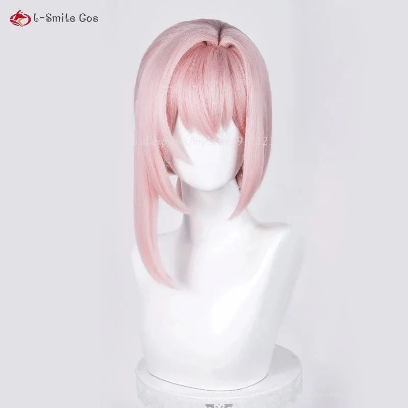 ZZZ Tsukishiro 65cm Pink Wigs Yanagi Anime Cosplay Pre Crimped Heat Resistant Synthetic Hair + Cap Wig view 3