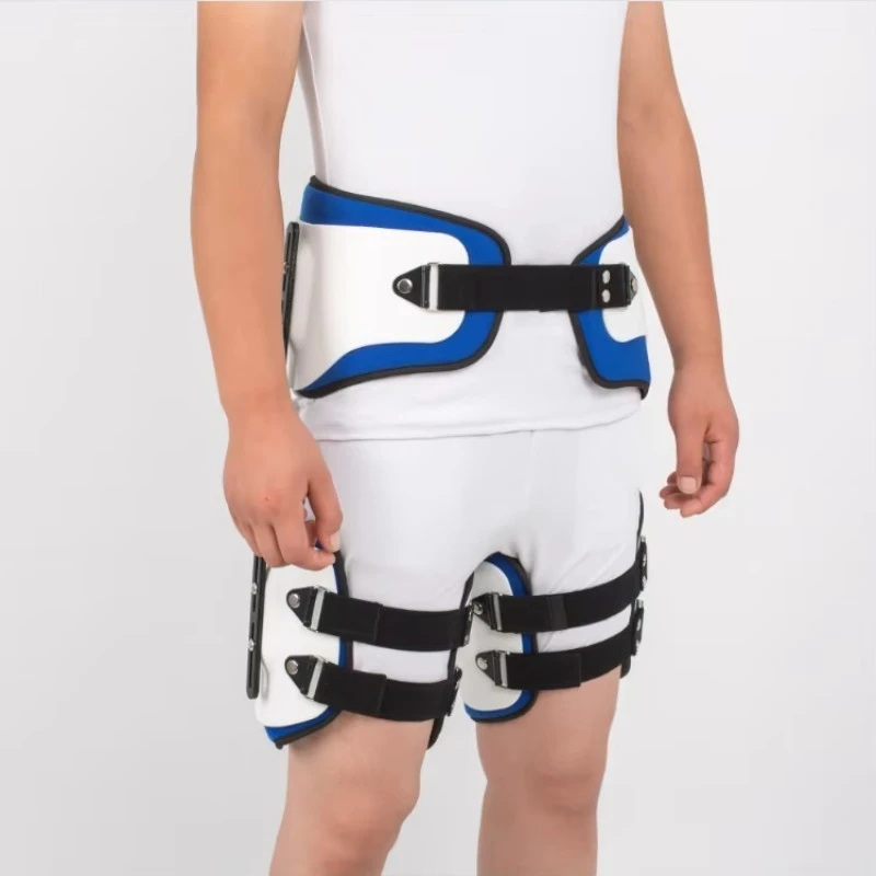 Pediatric orthopedic hip wrapping, thigh brace, support with pad, orthosis, hip dislocation protector, Class I instruments