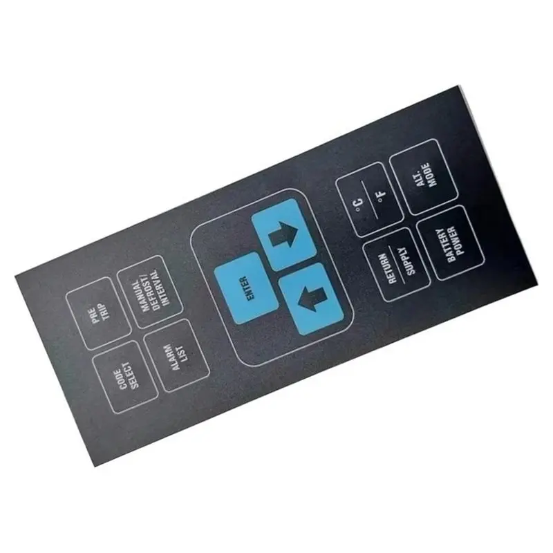 Keypad Vector Controller Sticker For Carrier Transicooled Unit Model Code 79-66669-00-[ToolMr A83]