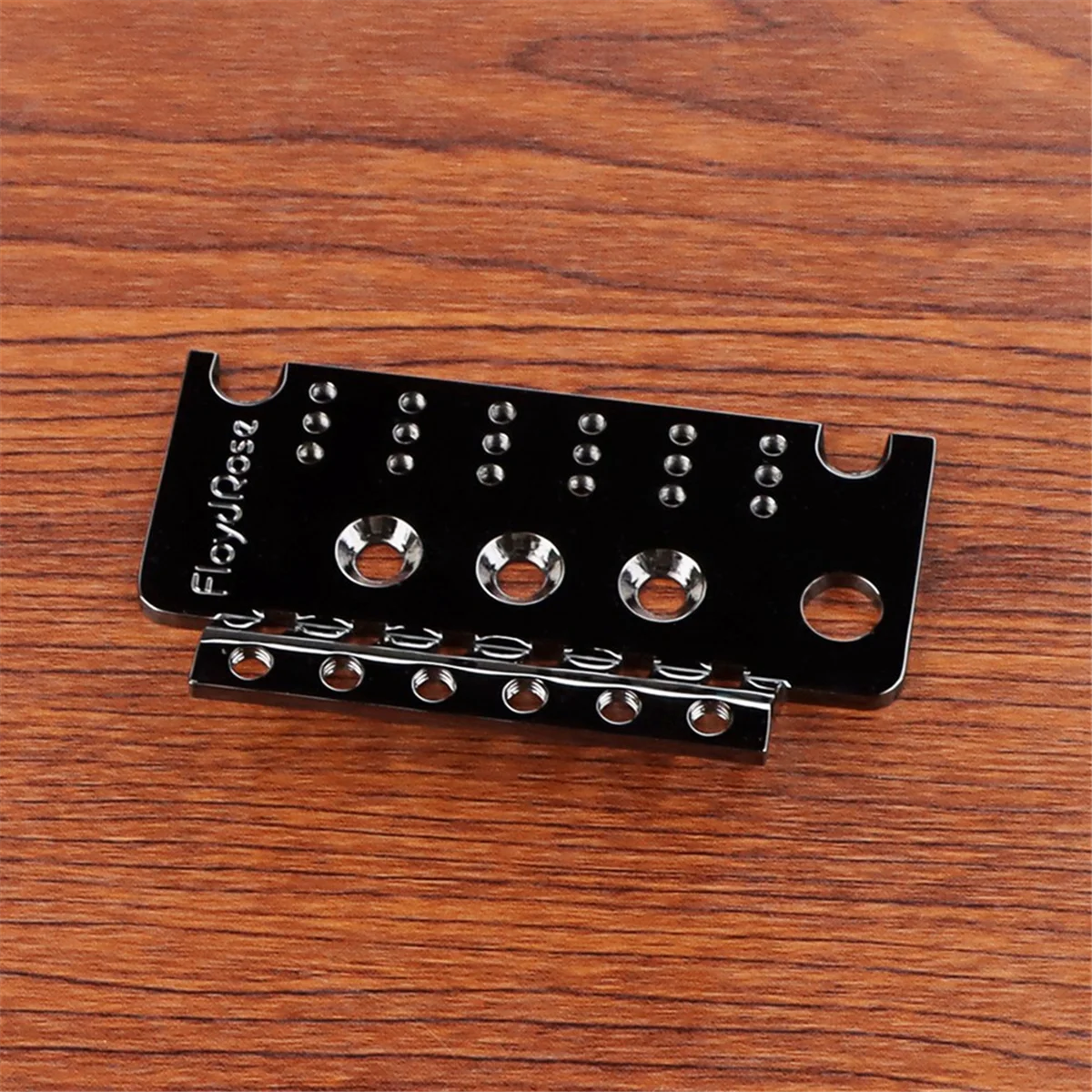 

ABLK 6 String Tremolo Bridge Plate Replacement Parts for Strat Electric Guitar Tremolo System Bridge