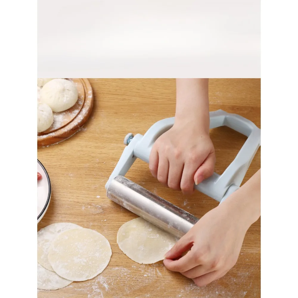 

New labor-saving rolling pin and stick divine tool for driving noodles, walking hammer that does not stick to dumpling skin, sta