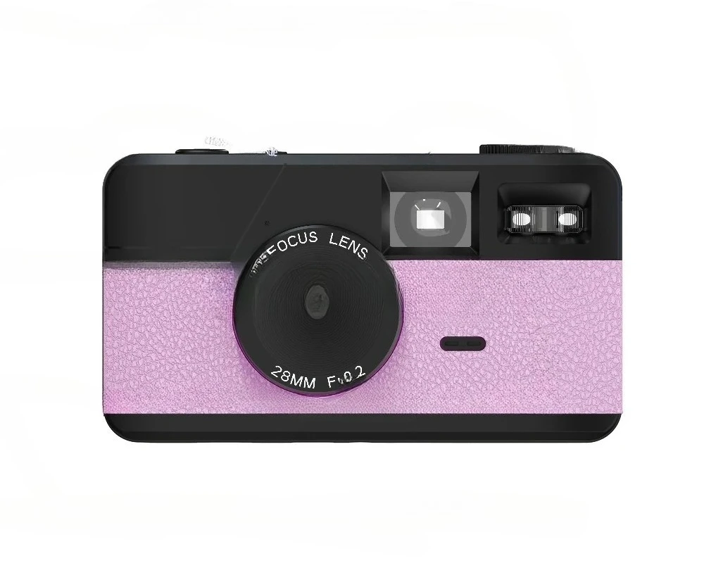 Camera Screen Free 8 Mode Filters Without Screen 8MP Photo Flash Camping Caunique2025 New Retro Vintage Mini Screenless Digital