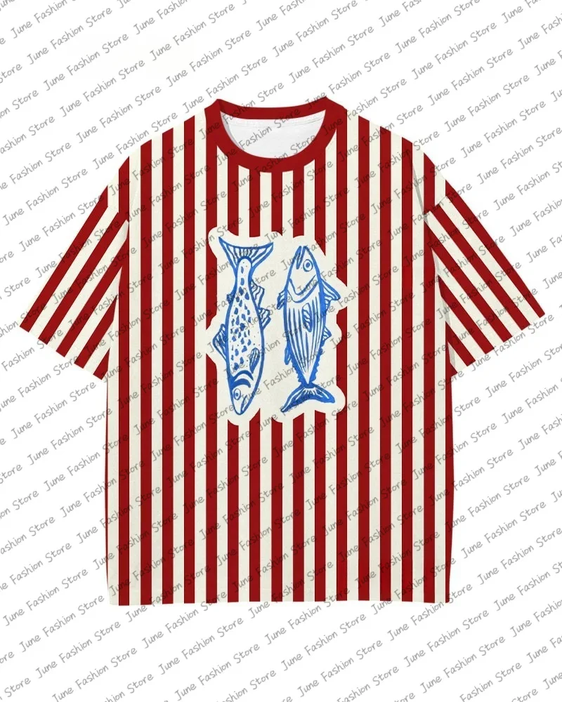 

Seafood Graphic Tshirts Grunge Aesthetic Street Tshirt Fashion Oversized Women Vintage T-Shirt Retro Style Vacation Tops