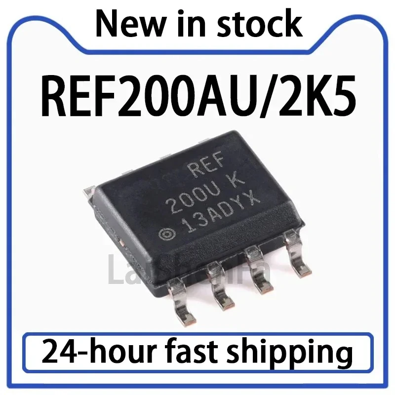 1PCS REF200AU REF200AU/2K5 Package SOIC-8 Dual Channel 100 Μ A Pull/sink Current Chip in Stock