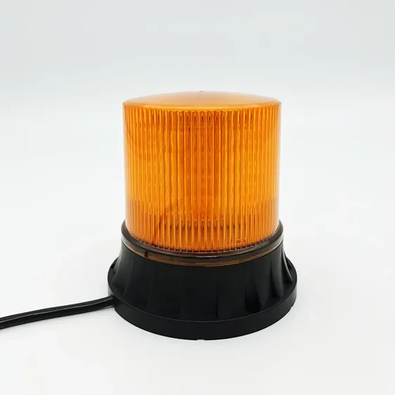 MUYE DC 12-24V LED ضوء تحذير ستروب وامض مع قابس ولاعة السجائر وقاعدة مغناطيسية