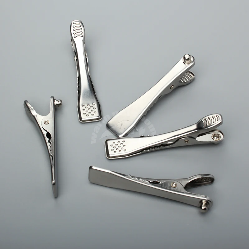 5pcs ECG Alligator Style Clip Electrode Multi Function Veterinary EKG Electrode for Animal ECG Lead Wire