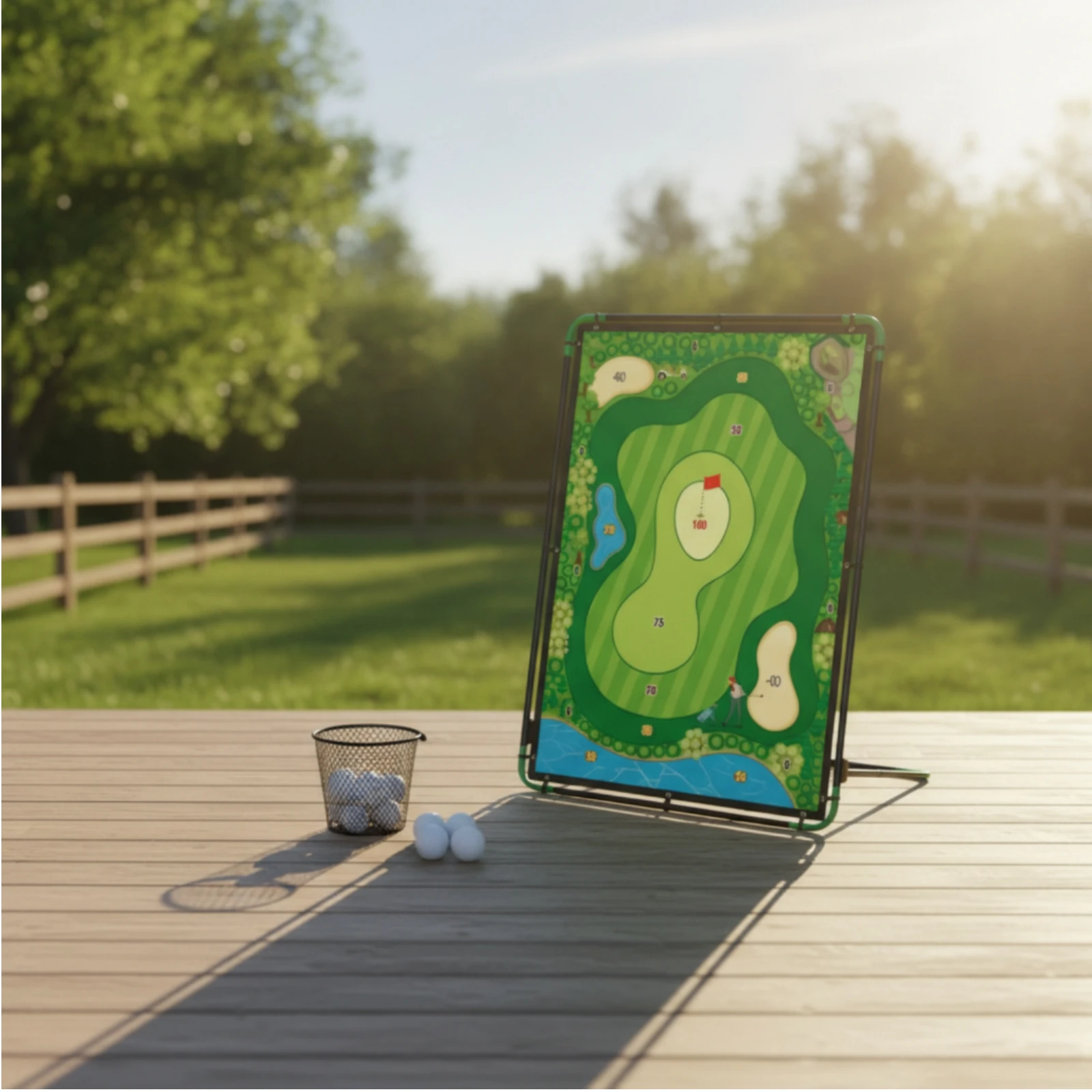Tabuleiro de Golfe Retangular - Practice Target Board avaliação e preço