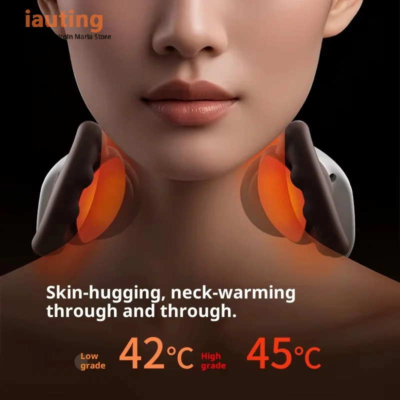 مدلك الرقبة مع محاكاة اليد الحقيقية اللاسلكية المحمولة مدلك الرقبة والظهر 4D تصميم تدليك العجن لتخفيف الآلام #6