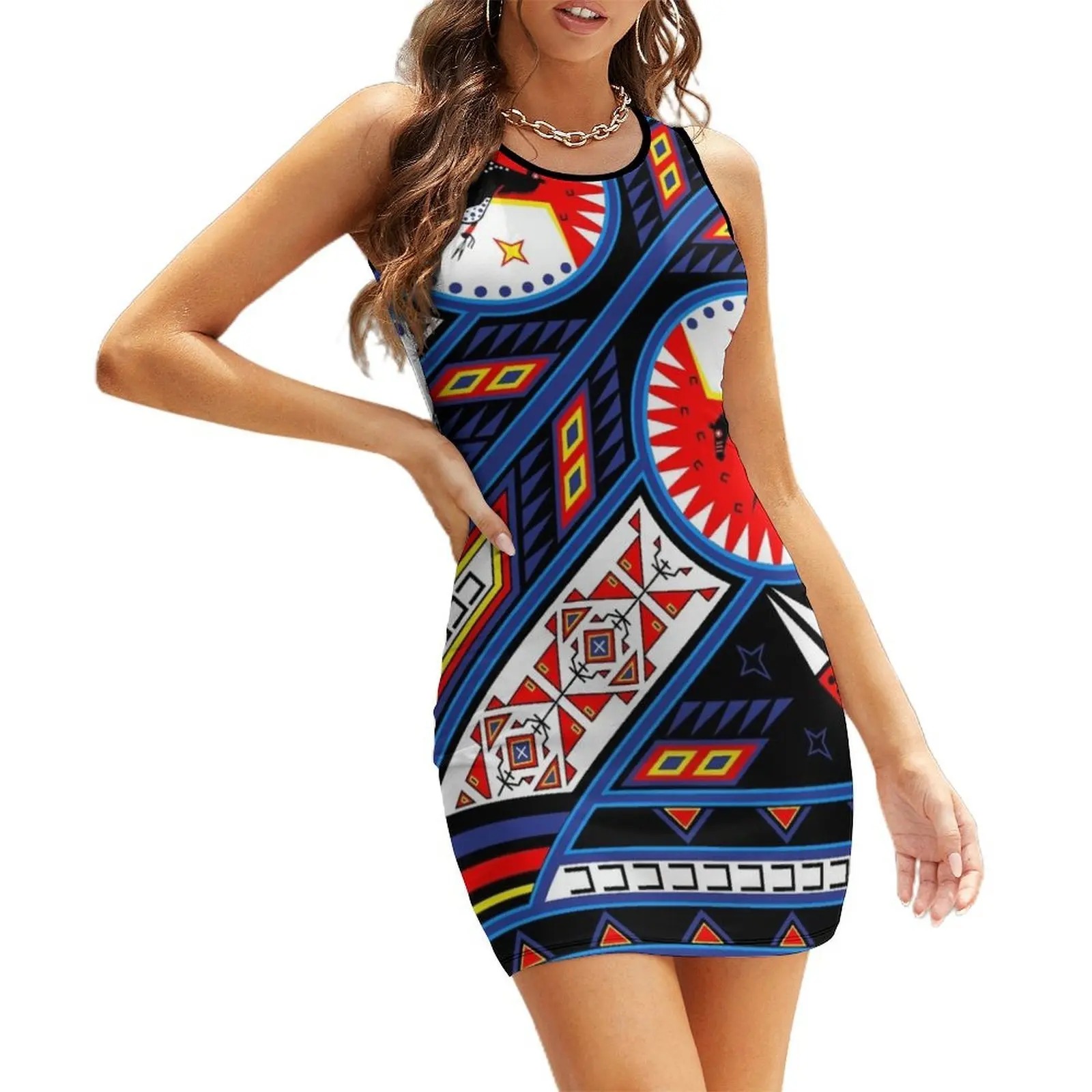 

War Horse Shield Sleeveless Sundress summer dress womens 2025 dresses for womens women's evening dress 2025