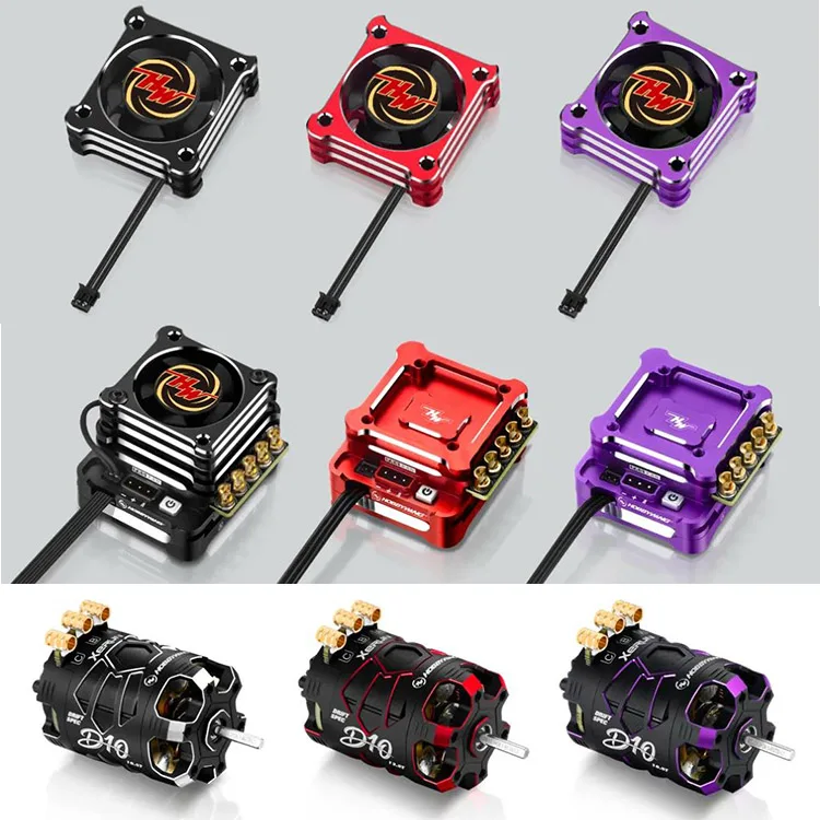 HobbyWing XeRun XD10 PRO high-end ESC brushless inductive D10 motor is applicable to 1:10 RC drift car D5S/D5/D5MR/YD2/YD-2