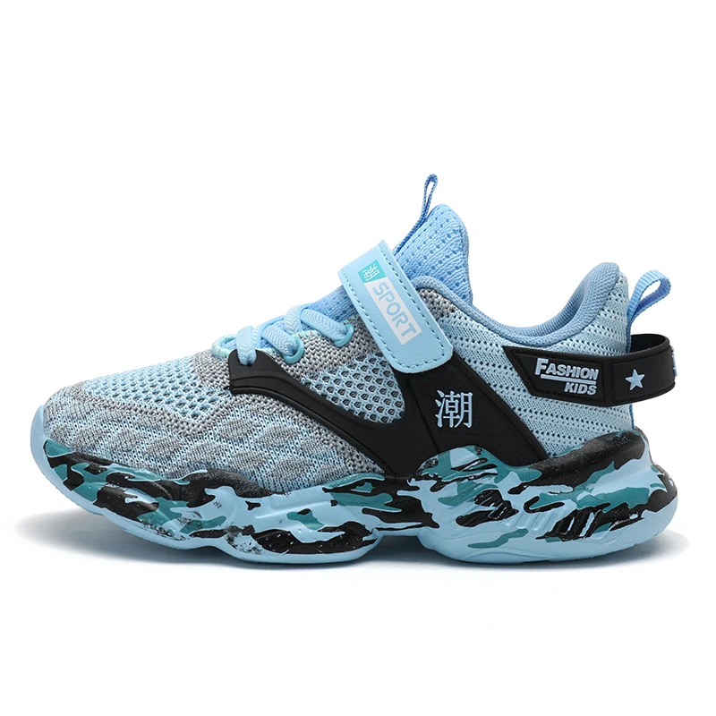 

Children Sports Shoes Mesh Breathable Lightweight Boys Casual Snekaers 2025 New Comfortable Tennis Shoes for Kids