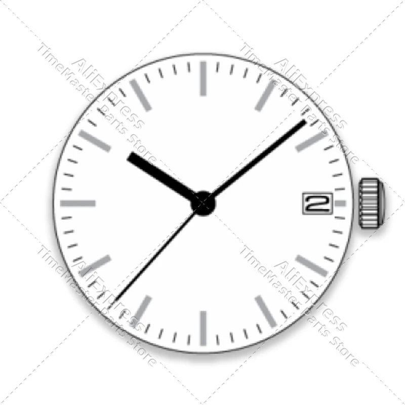 อะไหล่ซ่อม/เปลี่ยน สำหรับนาฬิกาควอตซ์ Epson AL32 ระบบไขลาน 3 เข็ม แสดงวันที่ ใช้แบตเตอรี่ SR626SW ขนาด 23.7 มม. หนา 4.15 มม.