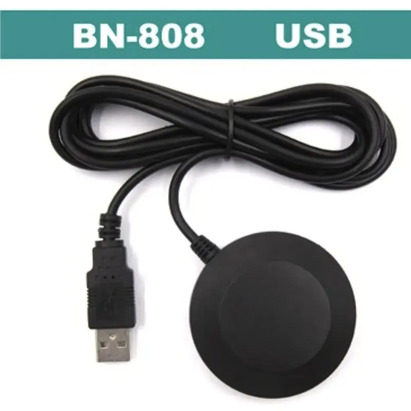 ABJF-2X BN-808 Multi-GNSS Receiver Module GPS/GLONASS/Galileo/Beidou 4M Flash 1Hz-10Hz USB For Windows 7/8/10