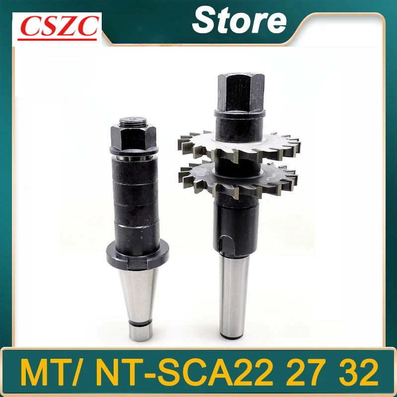 

High Precision Milling Cutter Tool Rod MorseMT3 MT4 NT30 NT40--22/27/32 Installation Saw Blade Milling Cutter Three Face