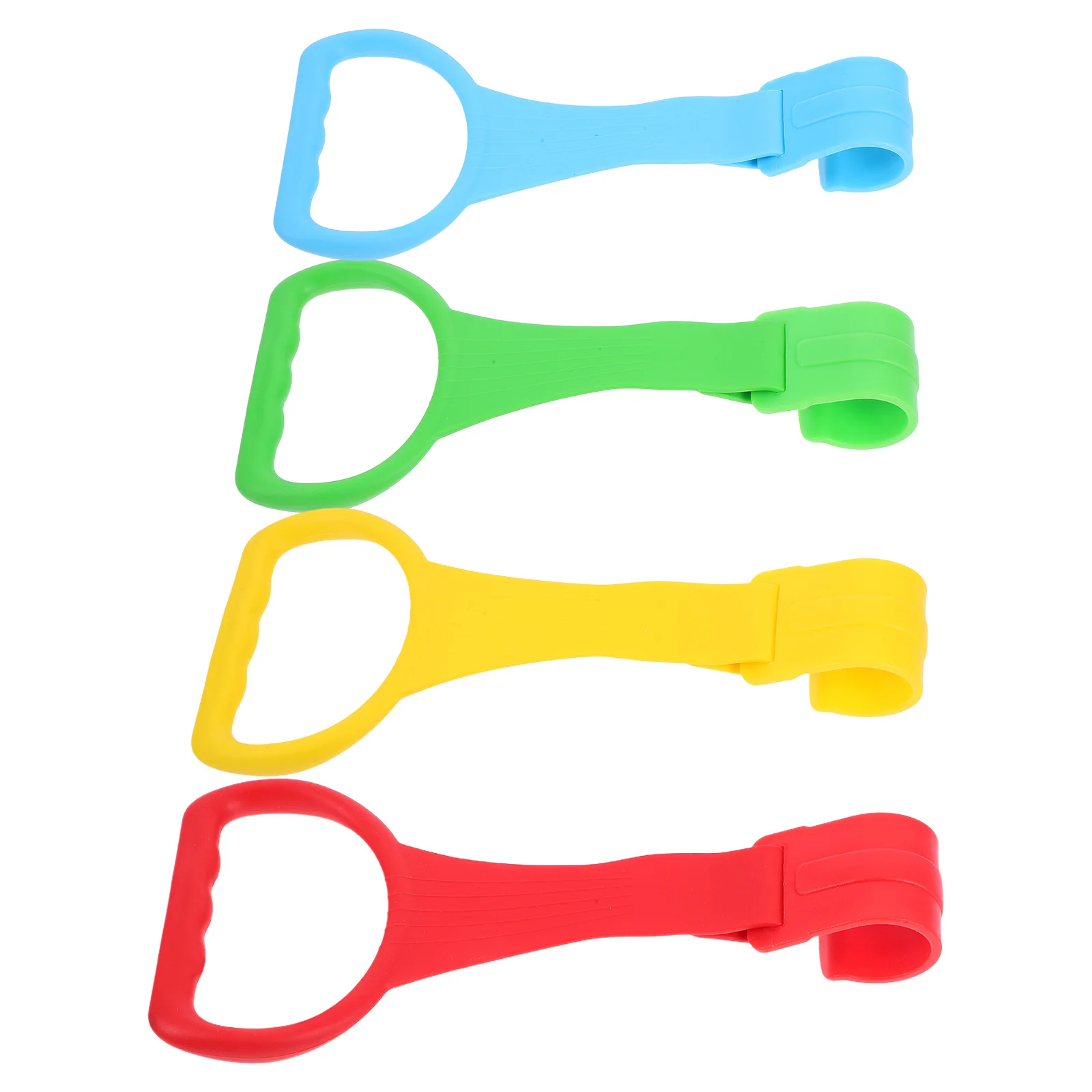 

4 шт., кольца для подтягивания младенцев, ручки для детской кроватки, помощник по ходьбе, тяговые штанги для малышей, силовая координация