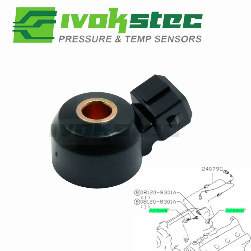 22060-30P00 New Knock Sensor Fits For Nissan Altima Pathfinder Maxima Patrol Pulsar Bluebird Navara Sentra 200SX 300ZX