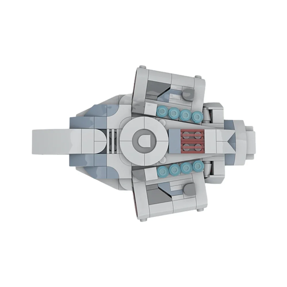 MOC USS Defiant Building Blocks Space Treks DS9 NX-74205 Starship Model Deep Space Nine DS9 Bricks Sets Kids Birthday Gift Toy