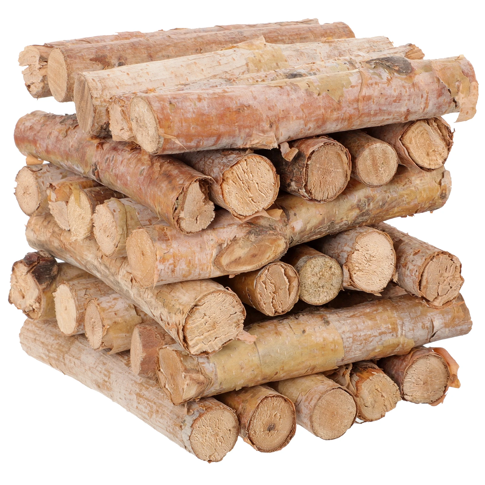 30 Pcs Decorative Wooden Sticks Craft Bark Unfinished Branches Photo Props Natural Materials Sturdy Diy Projects Festival Decor