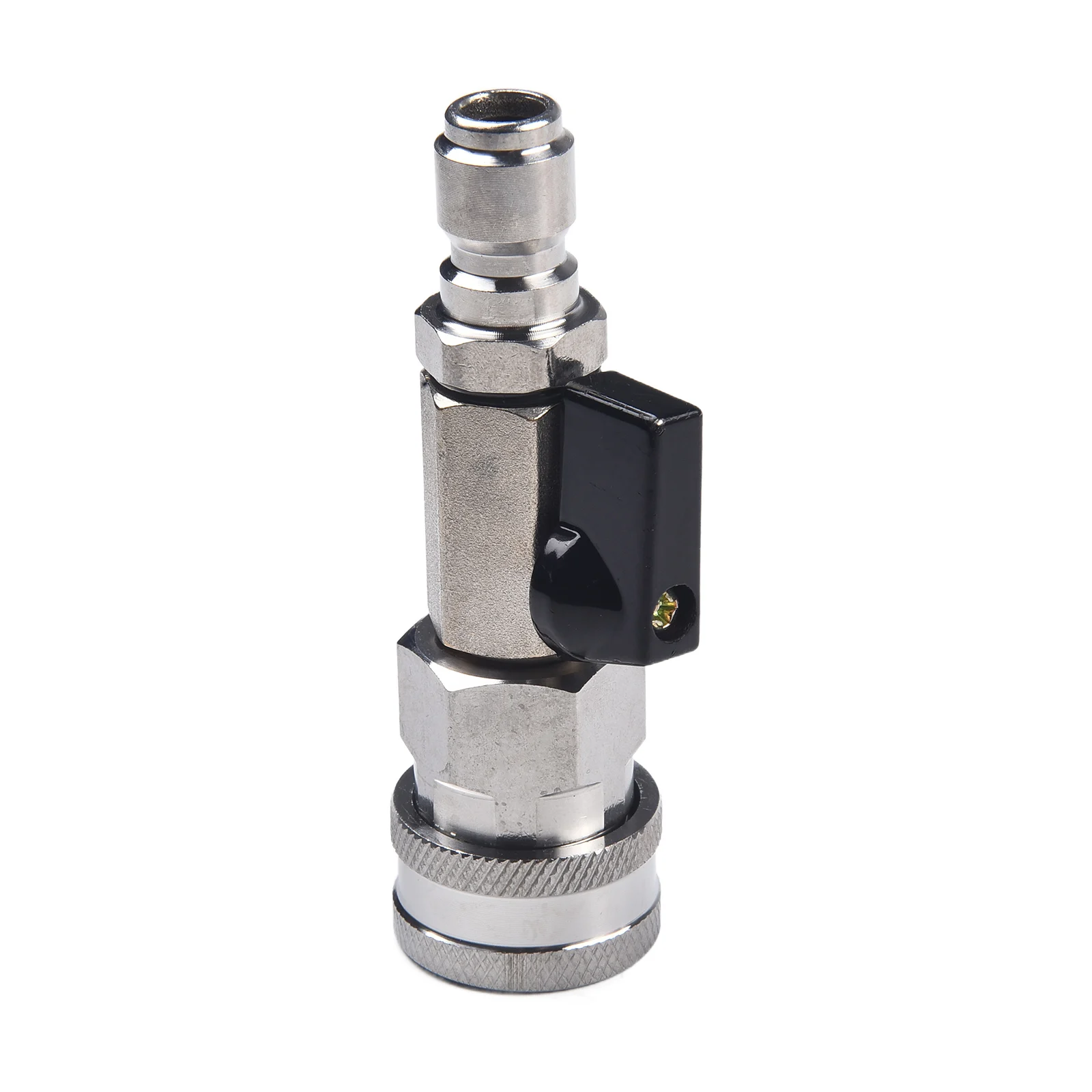 

High Pressure Washer Ball Valve Kit Stainless Steel Construction 4500 PSI with Quick Connect for Effortless Installation